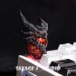 WOW Deathwing Artisan Resin Keycaps for Mechanical Keyboard Personalized Keycaps